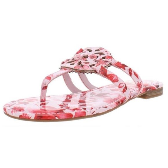 Circus by Sam Edelman Pink Floral Print Sandals - Picture 1 of 12